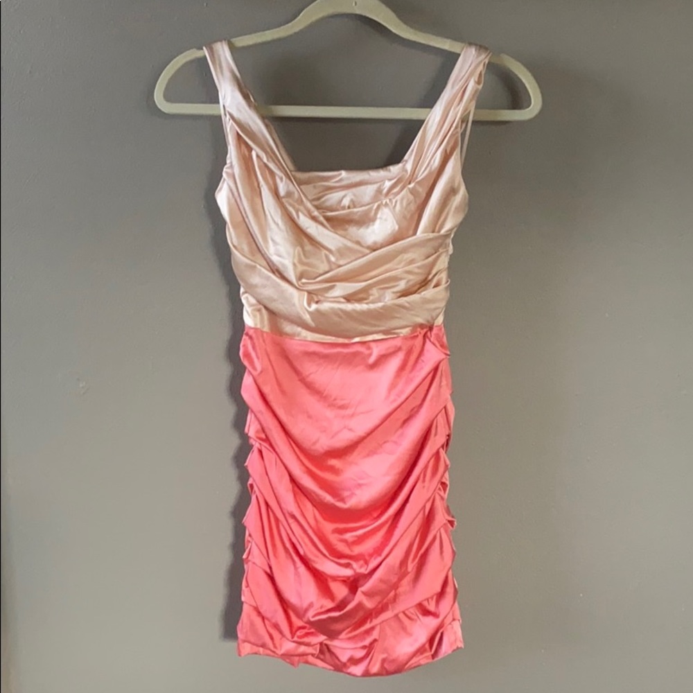 Express ruched dress